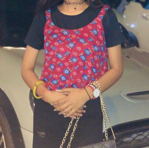 Cute Flowerprint Top