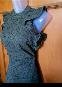 20 Dresses Green Lace Dress