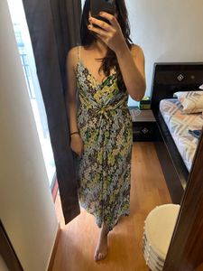 Mango Floral Midi Sundress