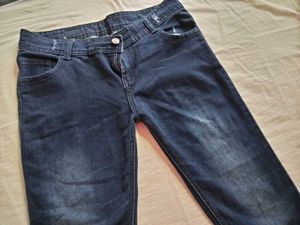 Embellished Pocket Dark Wash Jeans