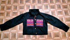 📢OFFER‼️Black Korean Denim Jacket‼️