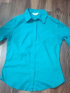 Pure Cotton Formal Shirts For Women