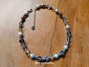 Elegant Beaded Pearl Necklace