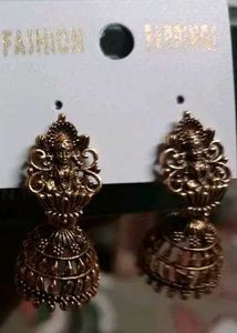 Gold Plated ✨Silver Jhumkhas Combo
