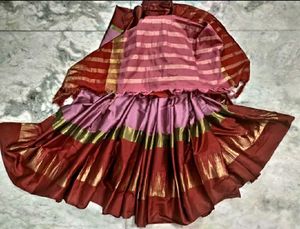 Pink Color Silk saree