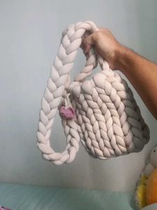 Handmade Chunky crossbody bag