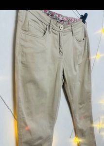 Beige Trousers