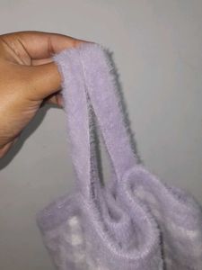 Cute lavender girl Crop Top