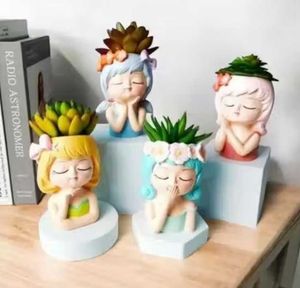 Cute Girl Planters pot ❣️❣️😍😍