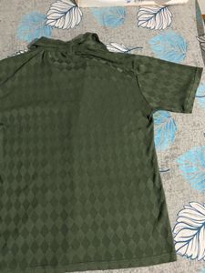 Patterned Casual Shirt Men