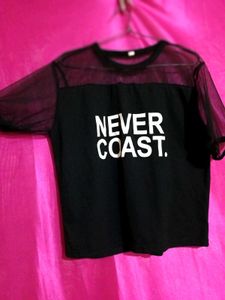 Black Graphic t-shirt /top