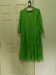 Light Green Midi Dress