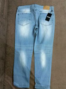 Shein Full Length Heavy Distress Skinny Jeans