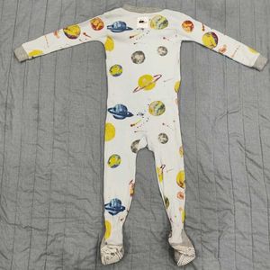 Burt&#39;s Bees Baby Celestial Zippered Romper
