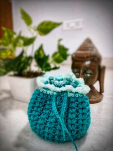 Handmade Crochet Potli Pouch