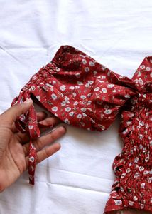 Floral Off-Shoulder Top