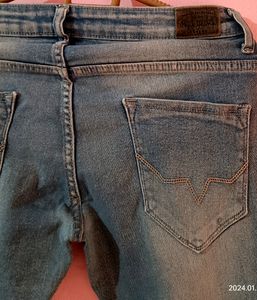 Boys Branded Slim Fit Pepe Jeans
