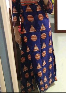 Indigo Blue Print Kurta