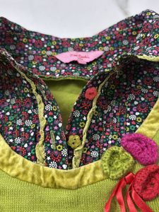 Korean 🍋‍🟩crop Sweater