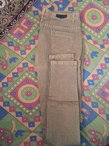 Khaki Straight fit  jeans