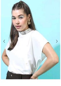 White Solid Top