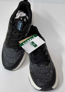 Stylish Black Sport Shoes size 7 🔥