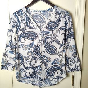 H&M Paisley Print Blouse