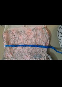 Pink Floral Lace Mini Dress