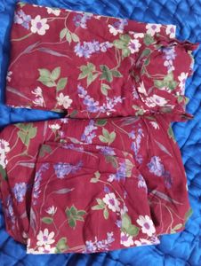 Floral Print suit set