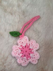 Sakura Flower Key Holder Or Chain