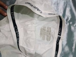 Calvin Klein White Boxers