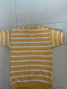Striped Yellow Tee