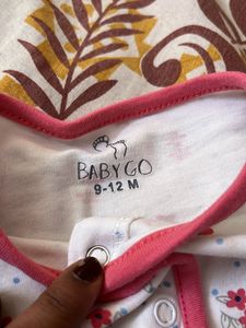 Baby Clothes Bundle - Floral &amp; Pink