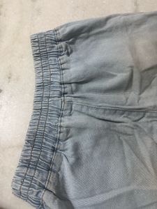 Light Wash Cargo Jeans