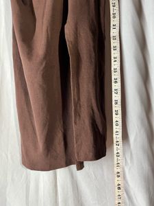 Brown Midi Slip Dress