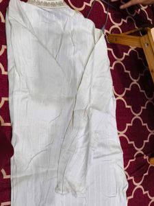 Elegant Cream Kurta Set
