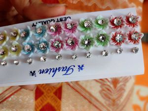 9 PAIR STUDS