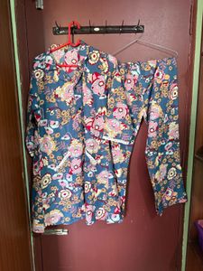 Floral Pajama Set