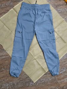 Grey Casual Trousers