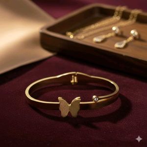 Butterfly Bangle Bracelet