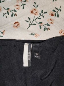 Embellished Black Shorts