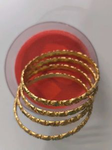 Gold plated Bangles