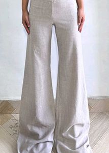 Wide Leg Linen Pants