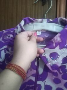 Purple Korean Top