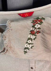 W Embroidered Kurti