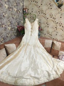 Beautiful Golden Floor Length Gown