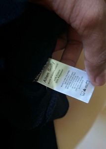 Allen Solly Black Crew Neck Pullover