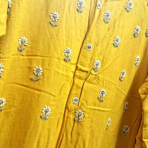 Mustard Yellow Kurta