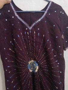 India Kurti With Touch Of Rajasthani