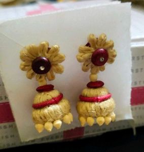 Boho Chic Jhumka Earrings